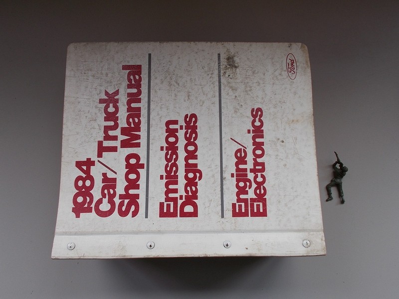 Ford 1984 Car/Truck Shop Manual Emission Diagnosis Engine Electronics