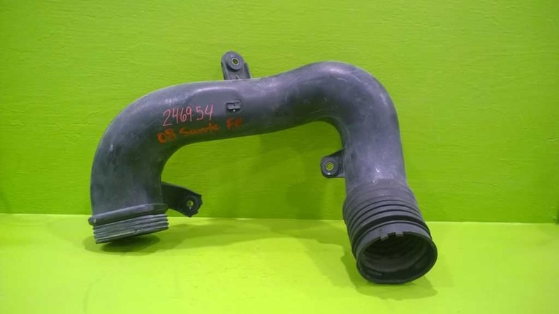 07 08 09 HYUNDAI SANTA FE AIR CLEANER INTAKE TUBE DUCT OEM 2469-54