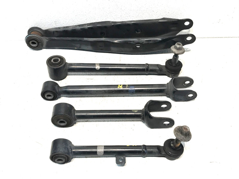 10-15 Lexus IS250 Convertible REAR LEFT SUSPENSION CONTROL ARM SET OF 5 OEM