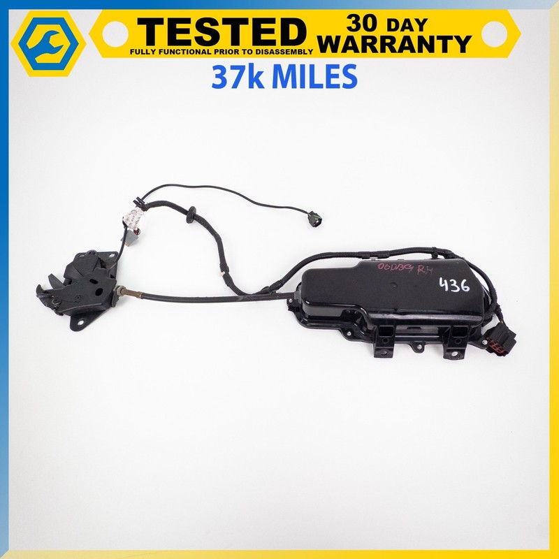 05-16 ASTON MARTIN DB9 DBS VOLANTE RIGHT SIDE TONNEAU COVER MOTOR OEM