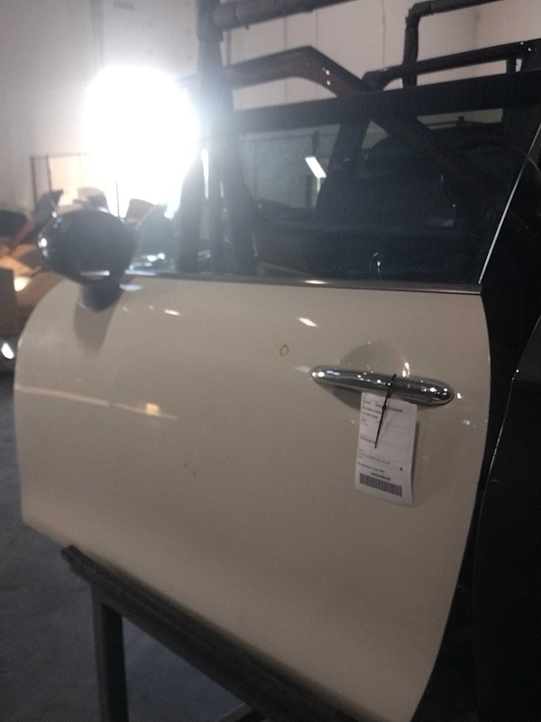 2015 MINI Cooper Front Left Door White 2DR Hatchback Used OEM Part 610437