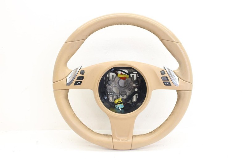 13-16 Porsche Boxster 2.7L Tan Steering Wheel with Paddle Shifters