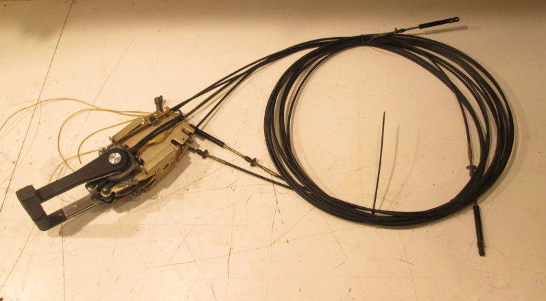 0176374 OMC Dual Remote Control With Trim Console Mount w/22' Cables