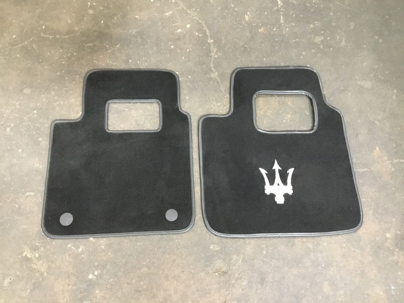 Maserati Quattroporte GTS Rear Left Driver Floor Mat Carpet Set 14 - 18 |:A