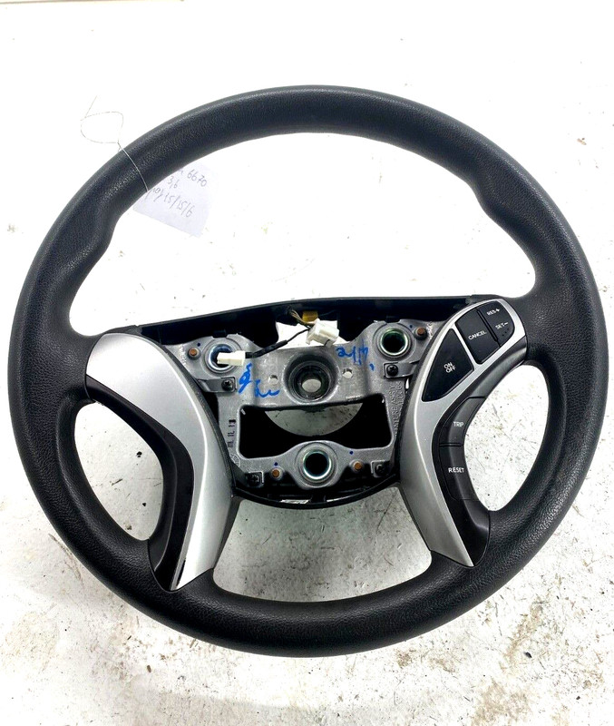 2011 - 2013 HYUNDAI ELANTRA GENUINE Steering Wheel with Cruise Controls OEM