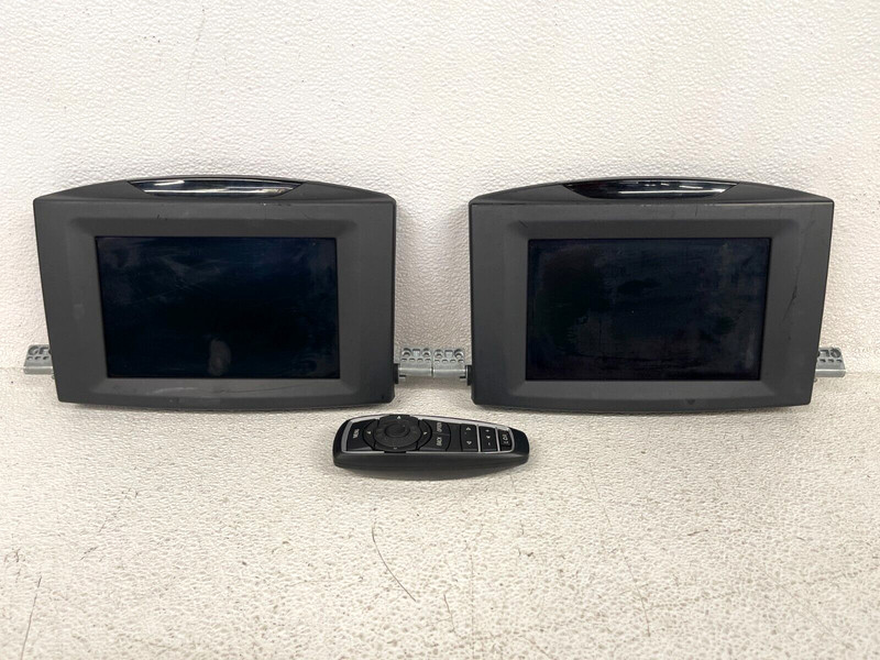 ⭐2010-2017 BMW 5-SERIES GT F07 REAR COMFORT DISPLAY SCREEN SET LH RH OEM LOT2290