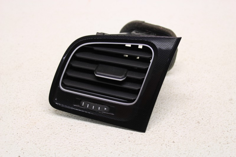 MK7 VW GTI Satin Black Aluminum Left HVAC Vent Radio Trim Panel Oem 2015-2017