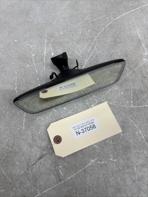 17-23 Tesla 3 Front Interior Windshield Rear View Mirror 1119904-00-C 37058 B7