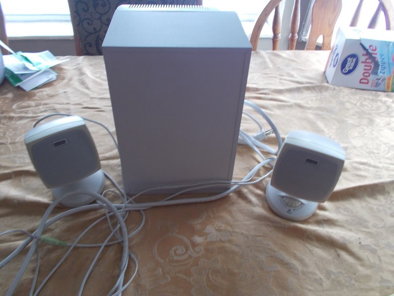 Altech Lansing ACS3 3-Piece Computer Speaker System w/ Subwoofer *FREE SHIPPING*