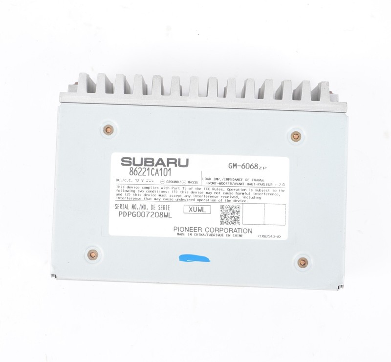 2013 - 2020 Subaru BRZ Pioneer Radio Amplifier 86221CA101 OEM