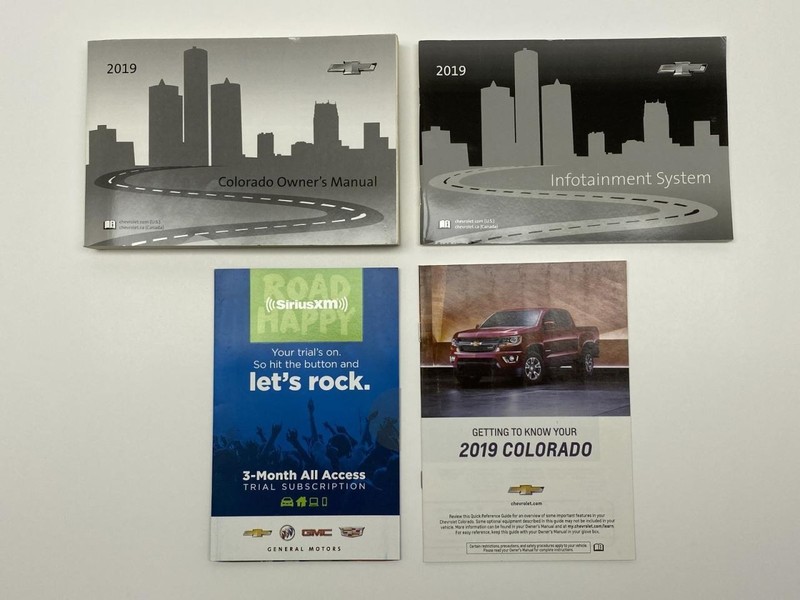 Owners Manual 2019 Chevrolet Colorado 86629