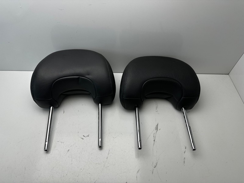 2004-2009 TOYOTA PRIUS OEM FRONT SEAT HEADRESTS HEAD REST PAIR 2 GRAY LEATHER