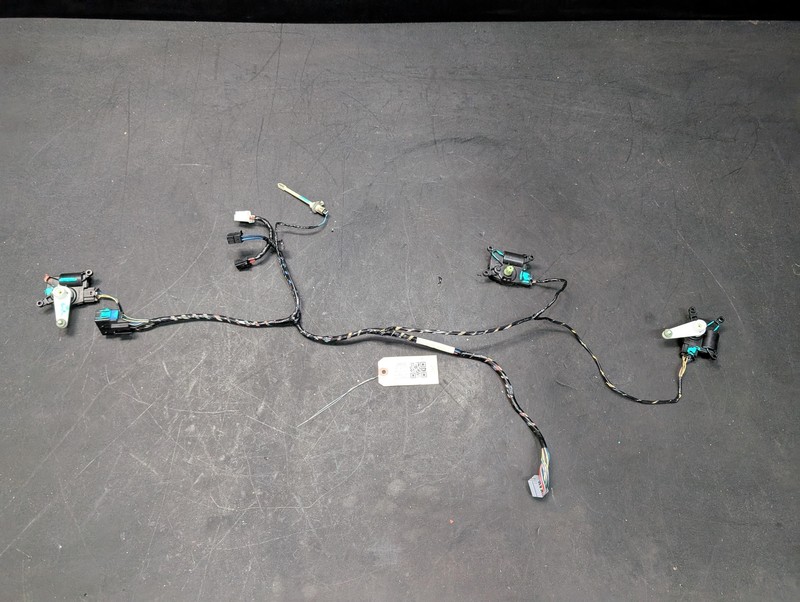 A/C Heater Wiring Harness w/ Flap Door Actuators Set 2017 Jeep Cherokee 14 -18 X