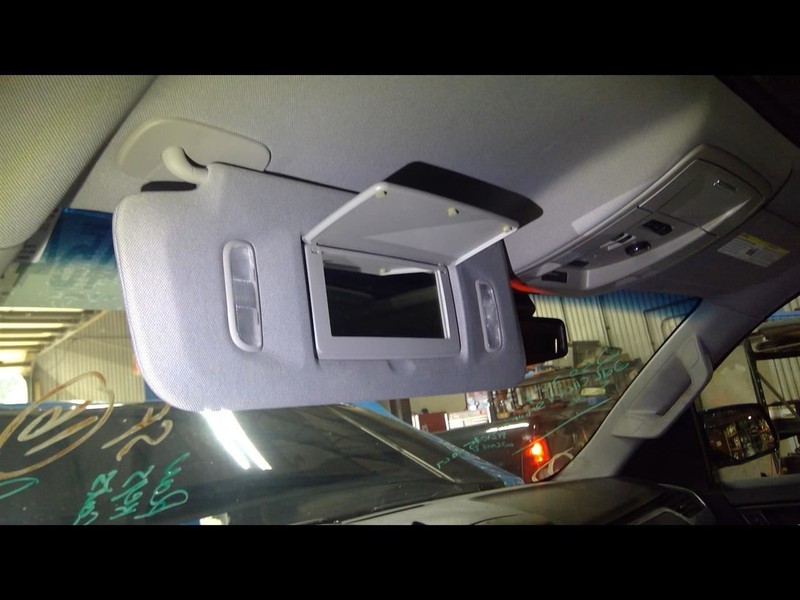 Driver Left Sun Visor Fits 15-20 SUBURBAN 1500 1640081