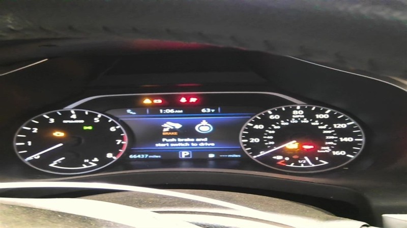 Speedometer Cluster 6 Cylinder MPH Fits 15-17 MURANO 3461652