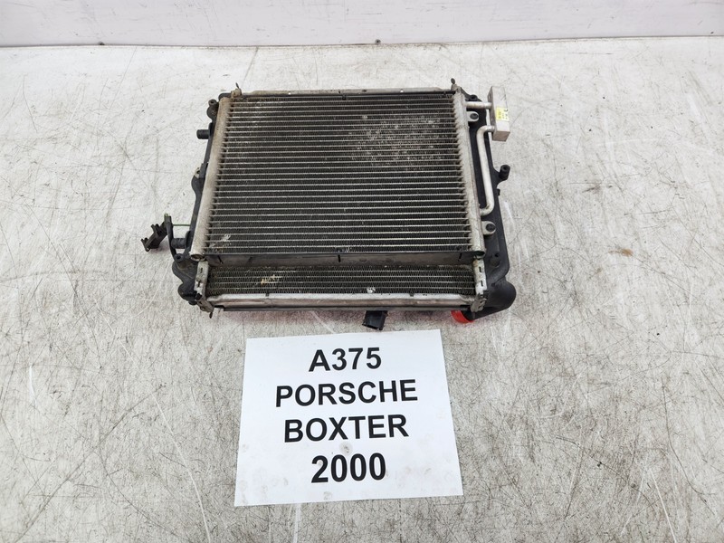 ✅ 97-00 OEM Porsche Boxster 986 Front Left Engine Cooling Radiator Fan Assy*
