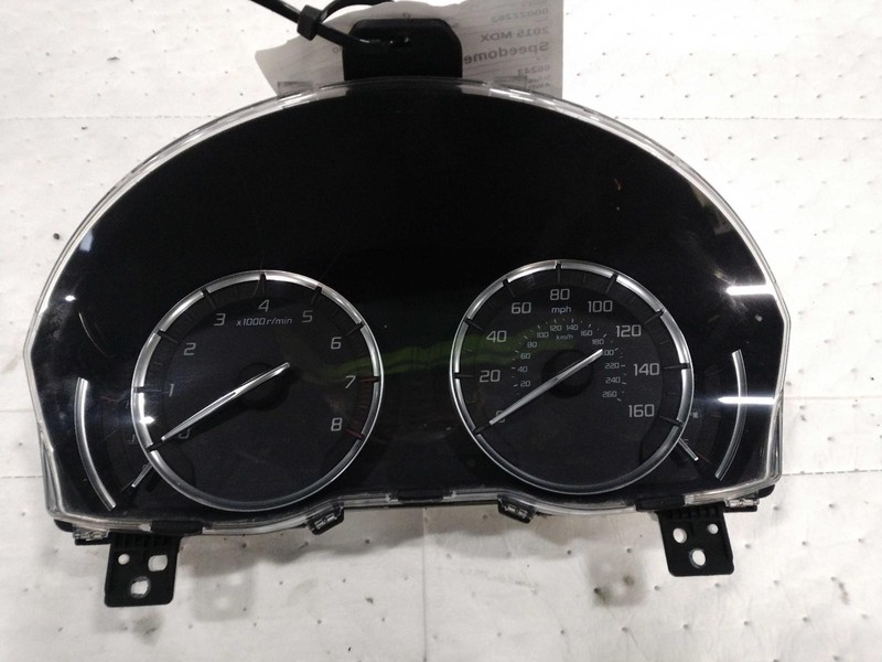 2015 Acura MDX Speedometer Gauge OEM Silver 182K Miles NJ25-22262-556981
