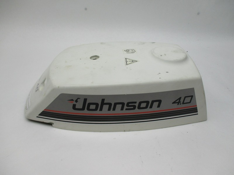 0327996 Evinrude Johnson Outboard 4 HP Top Cowl Motor Cover Cowling