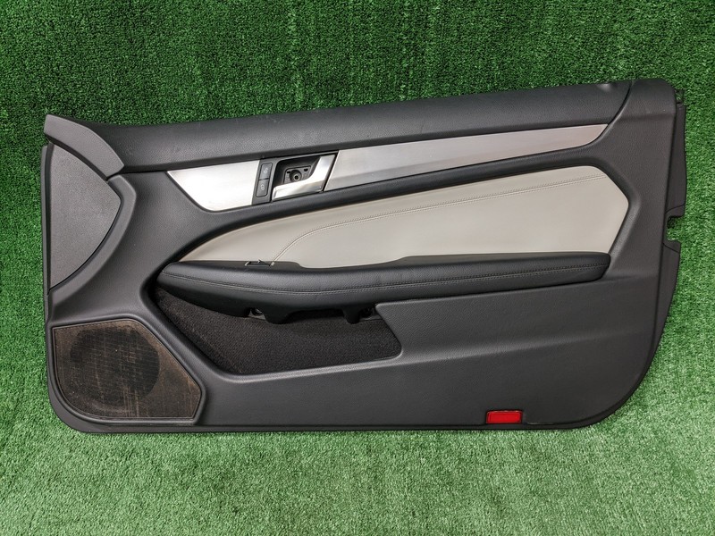 12-14 Mercedes W204 C250 C350 Coupe Front Right Interior Door Panel Black OEM