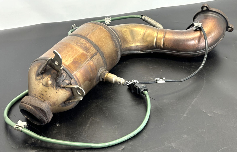 ✅ 12-15 MERCEDES SLK250 TURBO 1.8 ENGINE MUFFLER EXHAUST CATALYTIC CONVERTER OEM