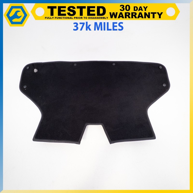 05-16 ASTON MARTIN DB9 VOLANTE TRUNK PANEL FLOOR CARPET COVER BLACK OEM