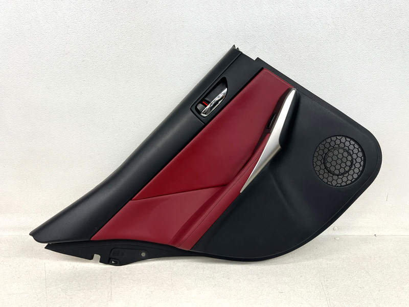 ⭐2014-2020 LEXUS IS200T REAR LEFT DRIVERS INTERIOR DOOR PANEL RED OEM LOT2748