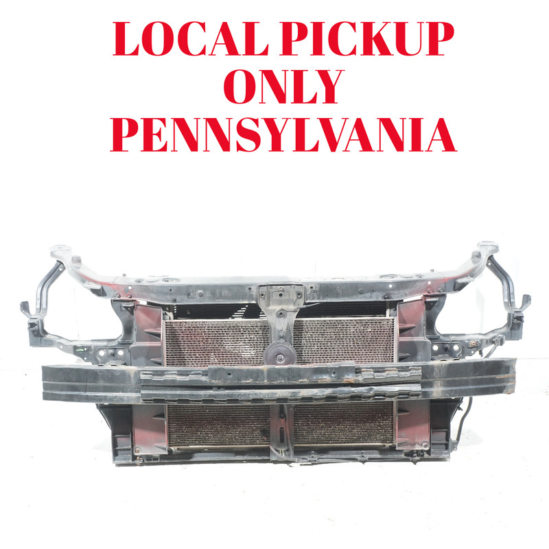 2011-2014 HYUNDAI SONATA 2.4L FRONT BUMPER REINFORCEMENT RADIATOR SUPPORT OEM