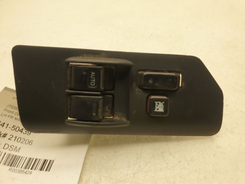 07-11 TOYOTA FJ CRUISER DRIVER SIDE FRONT DOOR MASTER SWITCH ASSEMBLY