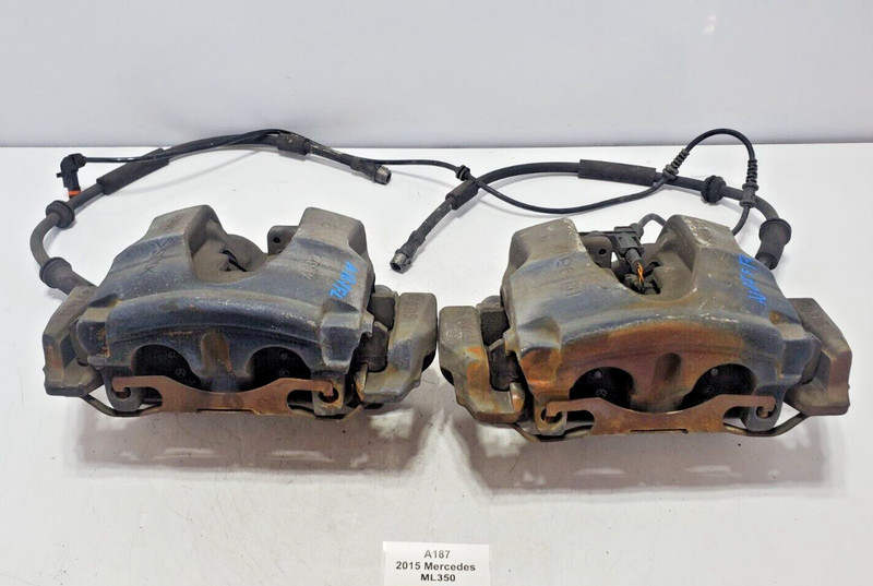 ✅ 2012-2018 OEM Mercedes W166 ML350 Front Left Right Brake Calipers SET