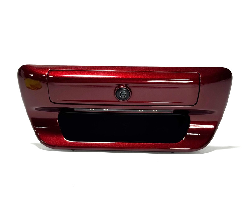 📌 2022-2025 RAM 1500 REAR TAILGATE HANDLE + BACKUP CAMERA RED 5TH GEN PRV OEM