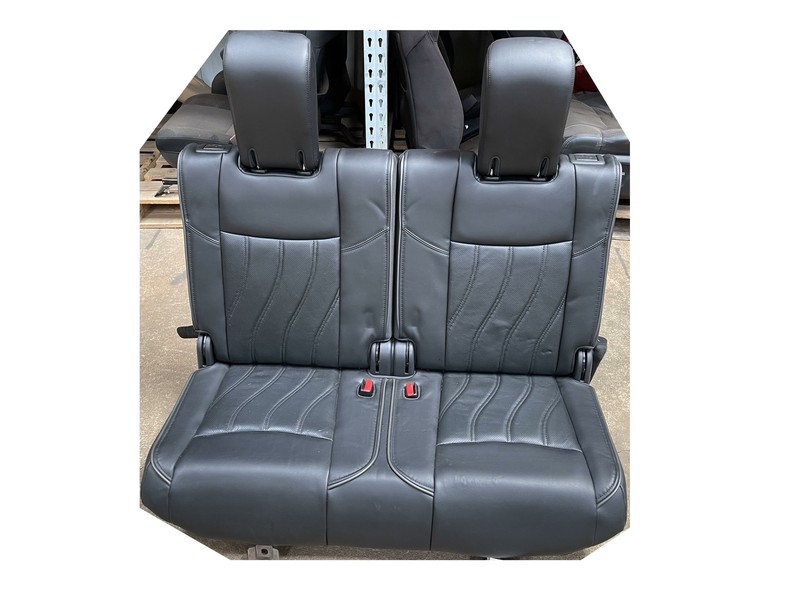 2013-2015 INFINITI QX60 JX35 REAR BACK 3RD ROW THIRD ROW BLACK LEATHER SEAT OEM
