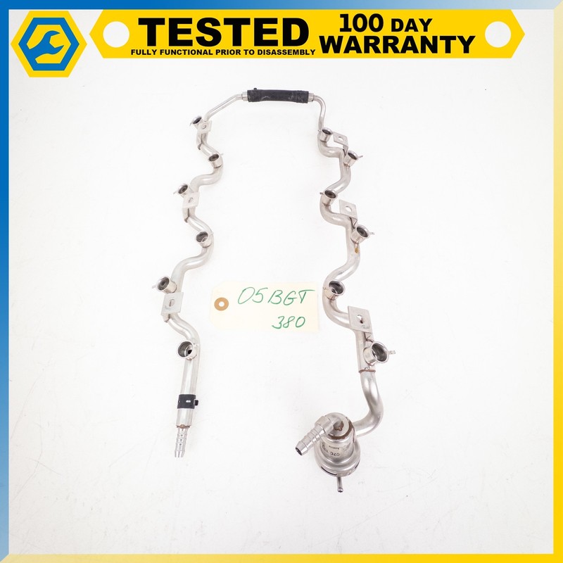 05-12 BENTLEY CONTINENTAL GT FLYING SPUR 6.0L W12 FUEL INJECTOR RAIL OEM