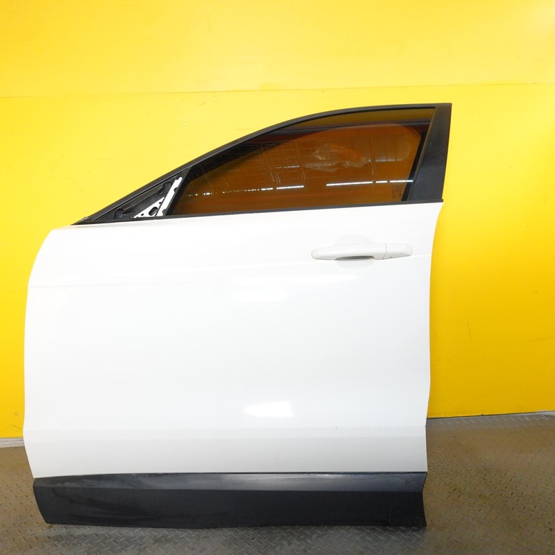 2017-2020 JAGUAR F-PACE Oem Left Front Door WHITE_1AA