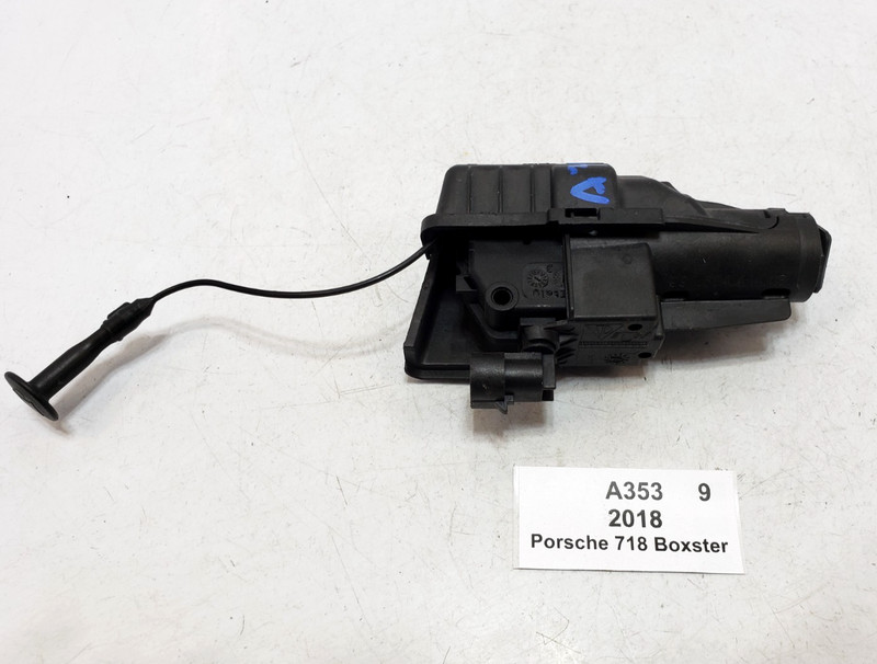 ✅ 17-24 OEM Porsche 718 Boxster 982 Emergency Fuel Door Release Actuator 36k