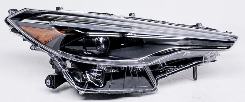 OEM Right Passenger Side LED Headlamp for Toyota Corolla Cross 81110-0A240, -Tab