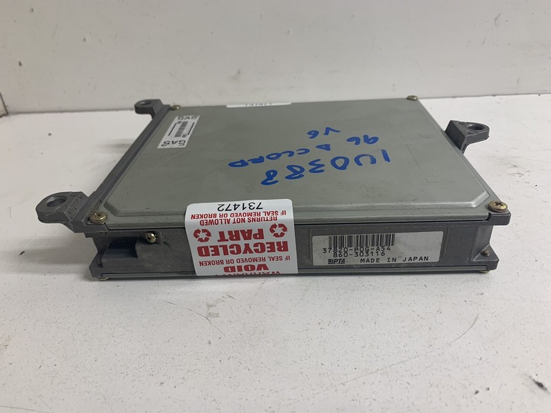 1997 Honda Accord 2.7L 37820-P0G-A54 Engine Computer Control Module Ecu Ecm Pcu