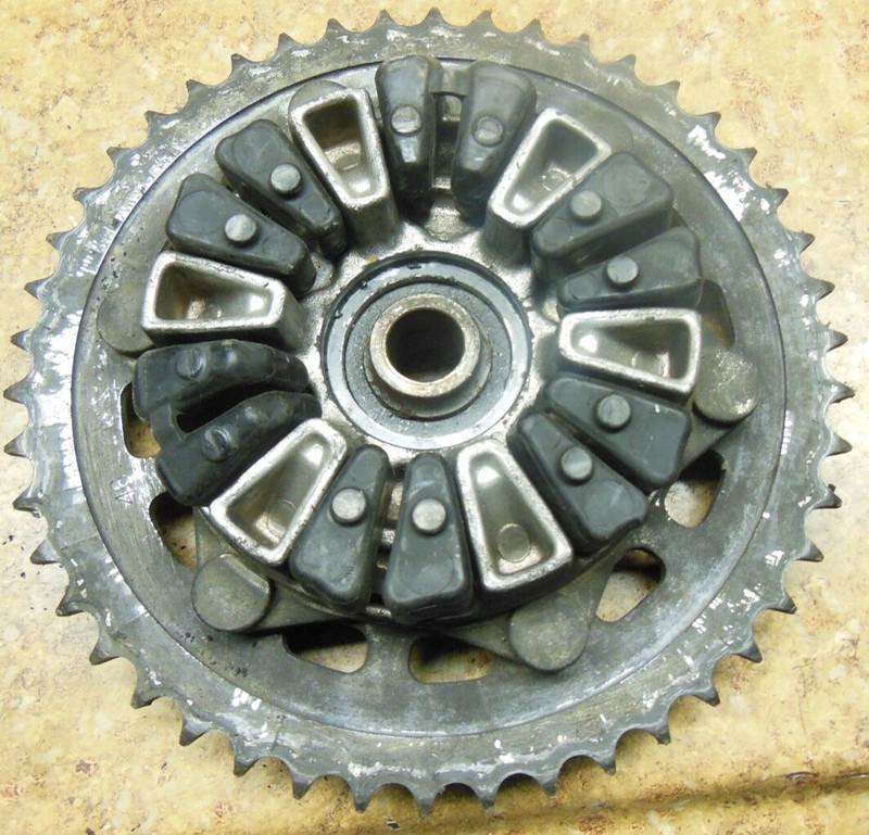 2001 Honda CBR600F4 CBR 600 F4 CBR600 Rear Back Sprocket Gear 46T 46 T Cush 01