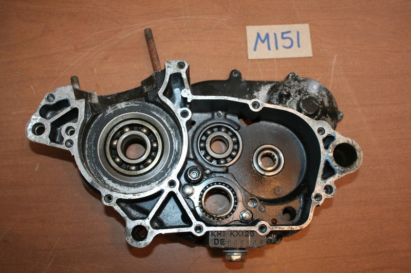 1985 Kawasaki KX125 Crankcase Crank Case Half Right OEM 85