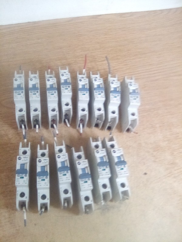 Lot Of 14 Allen Bradley 1489-A1C030 3A 1 Pole Circuit Breaker