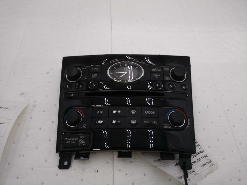 Infiniti G25 2011 140K mi. Front Temperature Control 253911BU8A 9746