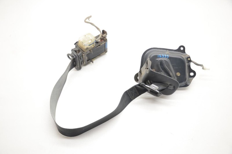 90-96 Nissan 300ZX 2+0 Black Driver Left Front Seat Belt Retractor