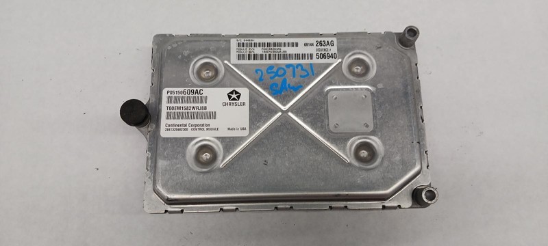 12 DODGE CHARGER Electronic Control Module ECU 3.6L OEM 1 Year Wnty!
