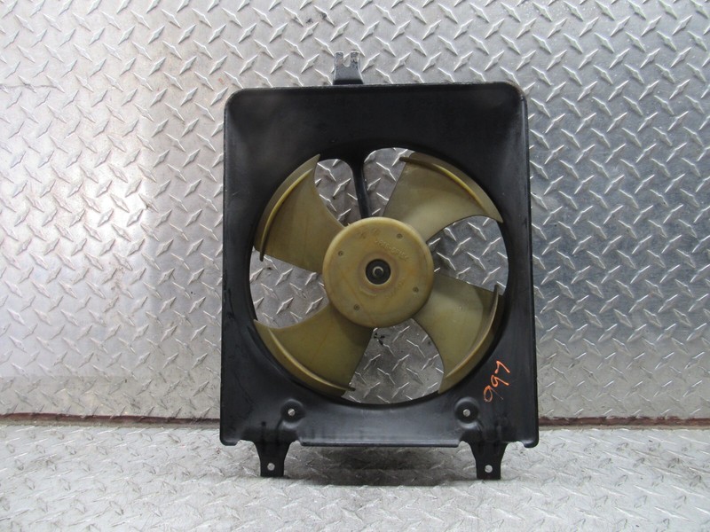 98 99 00 HONDA ACCORD LEFT CONDENSER COOLING FAN W/ MOTOR ASSEMBLY 2.3L