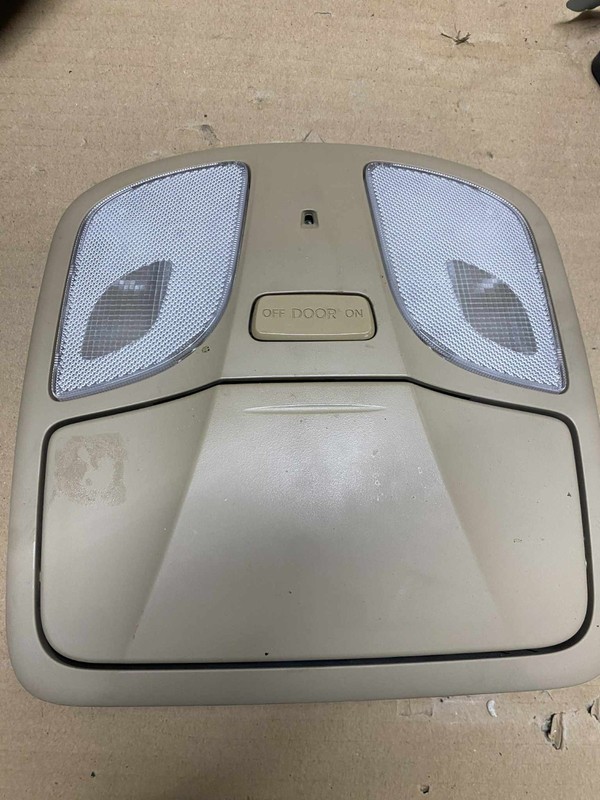 2011-2013 Hyundai Sonata Overhead Console Beige Dome Map Lamp Light OEM