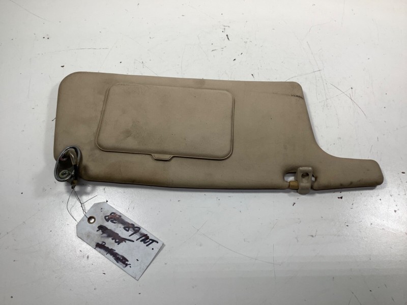 88-90 Acura Legend Right Sun Visor Assembly Vinyl Smooth Beige 83230-SD4-A02 OEM