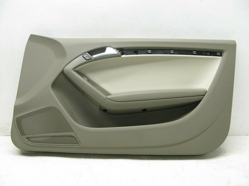 08-16 AUDI 8T A5 S5 RS5 COUPE FRONT RIGHT PASSENGER DOOR INTERIOR TRIM PANEL 022