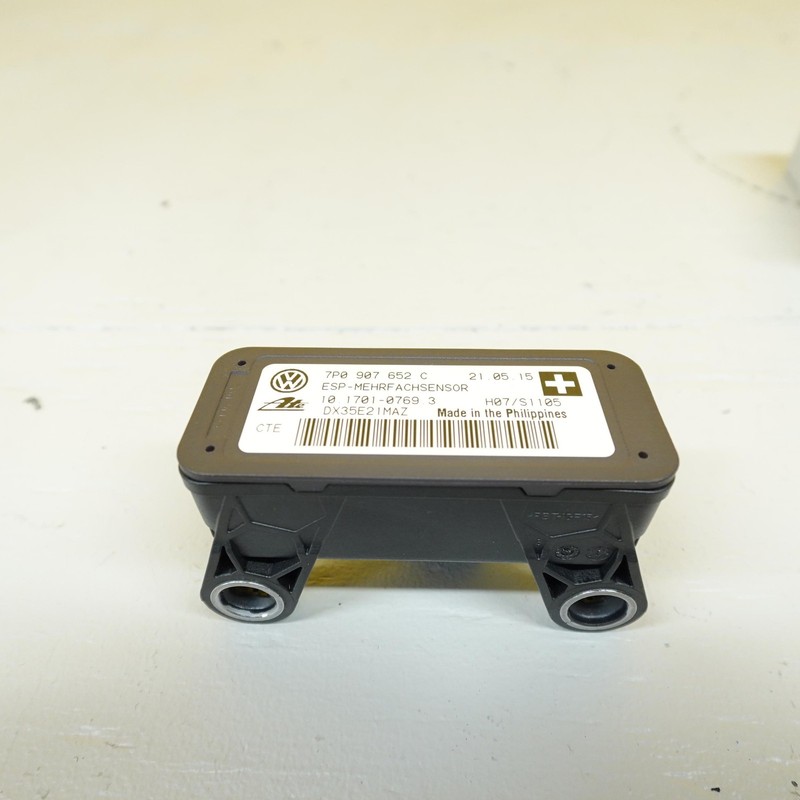2015-2018 PORSCHE CAYENNE YAW RATE SPEED SENSOR CONTROL MODULE 7P0907652C OEM