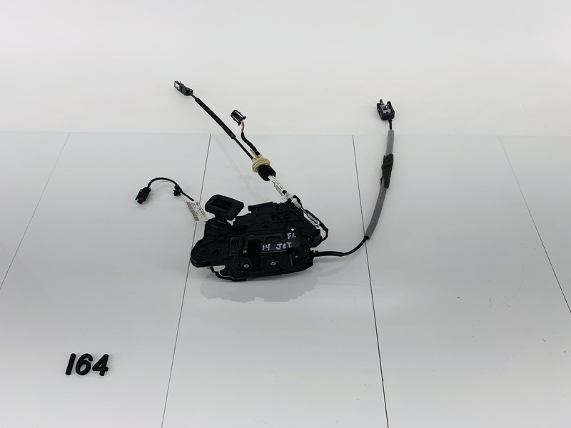 11-18 VOLKSWAGEN JETTA FRONT LEFT SIDE DOOR LOCK LATCH ACTUATOR W/ CABLE OEM