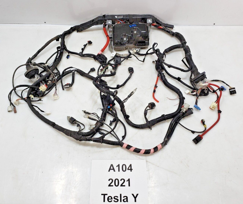 ✅ 20-23 OEM Tesla Model Y Front Body Control Module Homelink Opener W/ Harness