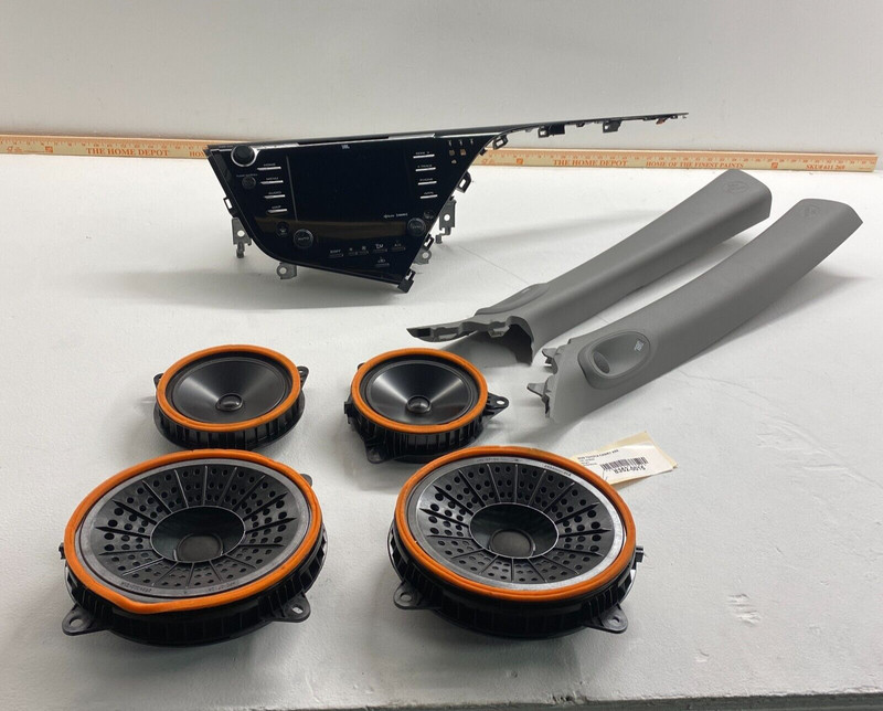 2020 TOYOTA CAMRY XSE JBL Multimedia Radio Speaker Sound System Full Set OEM